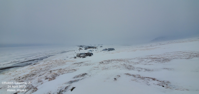 Nearshore ice conditions in Wales - view 3.