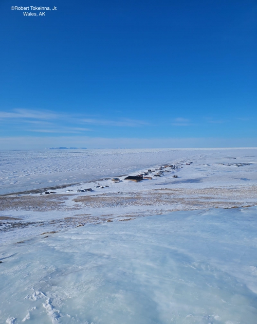 Weather and sea ice conditions in Wales - view 3.